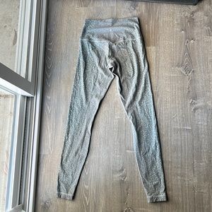Silver cheetah/camp lululemon Align Leggings Size 6